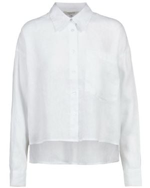 Herrlicher Hemdbluse - Weiß