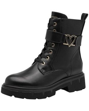 Marco Tozzi Mt Feel Me Mit Blockabsatz Blockabsatz 2-25247-47 Stiefelette - Schwarz