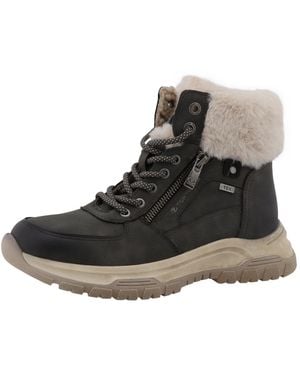 Tom Tailor Winterboots Winterboots, Schnürboots Mit Tex-Membrane, Weite G - Schwarz
