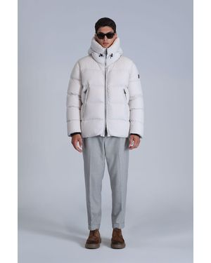 Lufian Winterjacke Tommy mit modischer Steppung - Grau