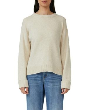 S.oliver Strickpullover Mit Rundhals - Natur