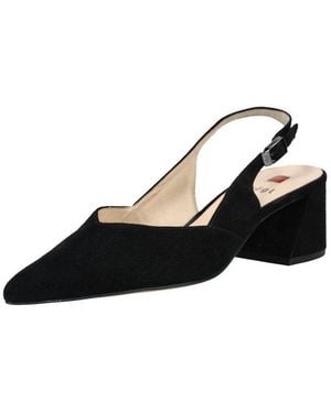 Högl Pumps Veloursleder Slingpumps - Schwarz