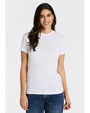 Replay T-Shirt Mit Rundhals, Reine Baumwolle - Weiß