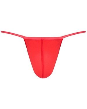 Hom String Plume (1-St) Aus Ultraleichtem Mikrofaser - Rot
