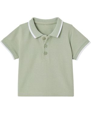 VERTBAUDET Poloshirt Kurzarm Stickerei - Grün