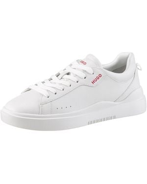 HUGO Blake_Tenn_Itw Sneaker, Schnürschuh, Halbschuh, Freizeitschuh Mit Plateausohle - Schwarz