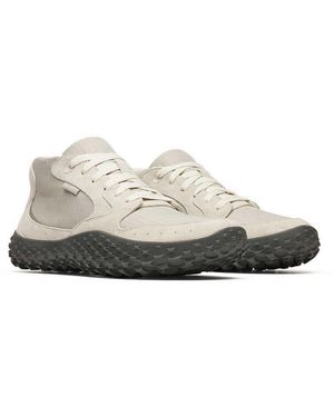 Merrell Minimal-Sneaker Wrapt Mid Wp (Leder, Wasserdicht) Hellgrau Herren Laufschuh - Schwarz