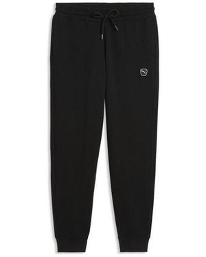 PUMA Sporthose Essentials Elevated Jogginghose Damen - Schwarz