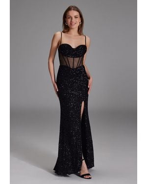 hey kyla Abendkleid - Grau