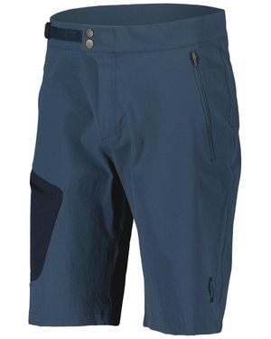 Scott Funktionshose Explorair Light Shorts mit verstellbarem Bund - Blau