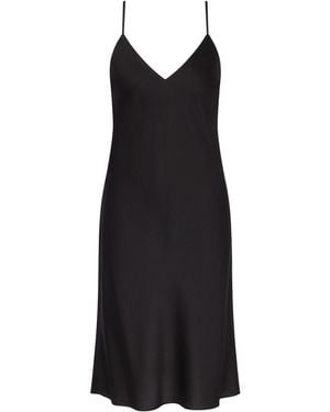 Triumph Nachthemd Silky Sensuality Nacht-hemd schlafmode sleepwear - Schwarz