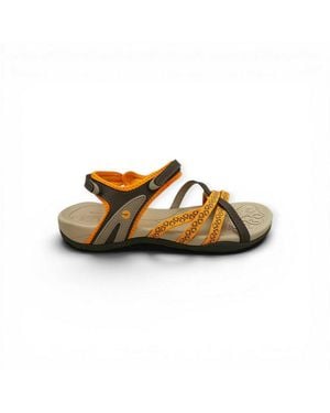 Hi-Tec Savanna Ii Gelb/ Damen Sandale - Schwarz