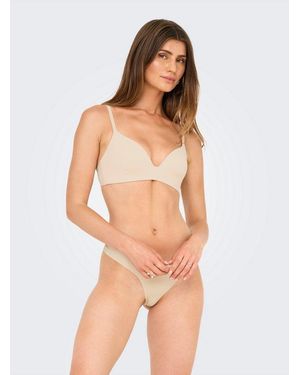 ONLY T-Shirt-Bh Onltracy Laura Molded Bra Noos Acc Kunstfaser - Natur