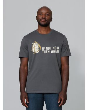 wat? Apparel Wat? Apparel T-Shirt If not now then when - Grau