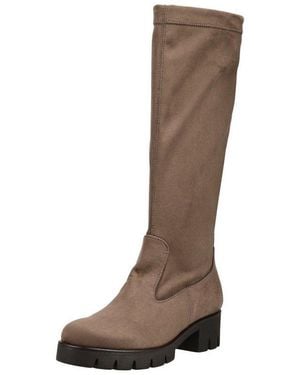 Gabor Stiefel Veloursleder Stiefel - Braun