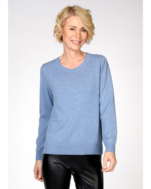 Clarina Strickpullover - Blau