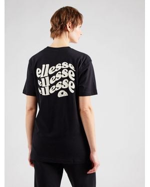 Ellesse T-Shirt Galao (1-tlg) Plain/ohne Details - Schwarz