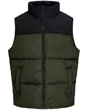 Jack & Jones Steppweste Jjraze Bodywarmer Kunstfaser, Regular Fit - Grün
