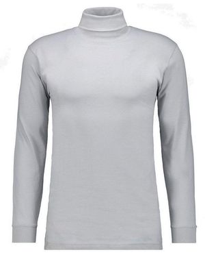 RAGMAN Rollkragenshirt - Grau