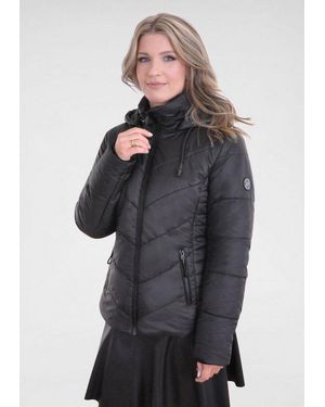 NAVIGAZIONE Winterjacke (1-St) Mit Abnehmbarer Kaputze - Grau
