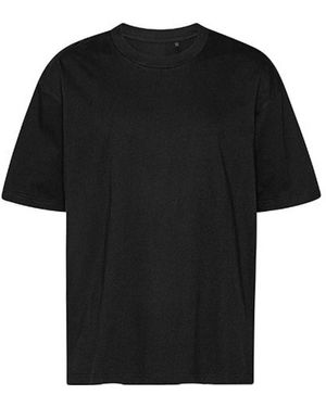 Neutral Rundhalsshirt Oversized T-Shirt - Schwarz