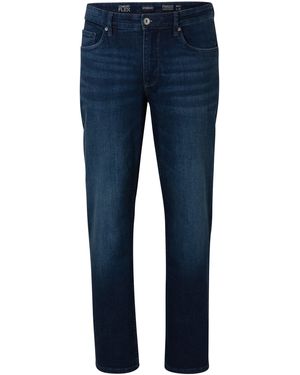 Stooker Men Stooker 5-Pocket-Hose Men Frisco Colour Jeans Straight Fit Casual Clean Wash Twill Coloured Comfort Flex! - Blau