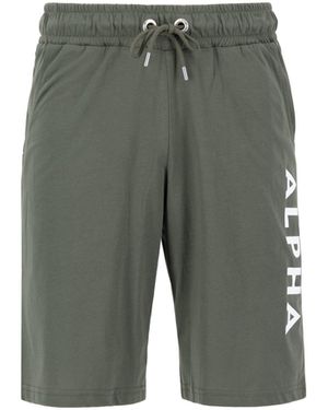 Alpha Industries Sweatshorts Industries Men - Grau