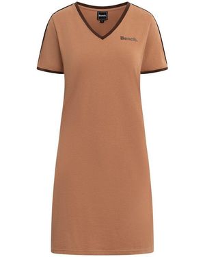 Bench Jerseykleid Bench Kleid Morella - Braun
