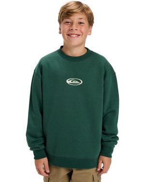 Quiksilver Fleecepullover Salt Water Graphic - Grün