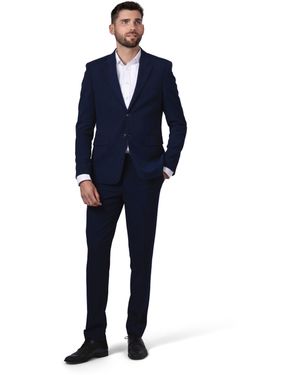 Hirschthal Business Regular Fit - Blau