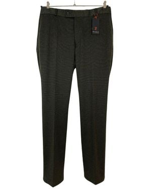 Zuitable – Elegante Anzughose im Jeanslook mit schmaler Passform - Schwarz