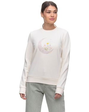 Ragwear Rundhalspullover - Weiß