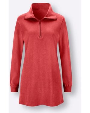 Sieh an! Sweater Longsweatshirt - Rot