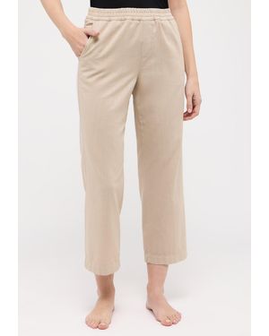 ANGELS Stoffhose - Natur