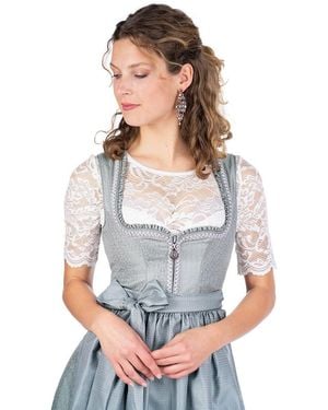 Marjo Midi Dirndl 2tlg. - Grau