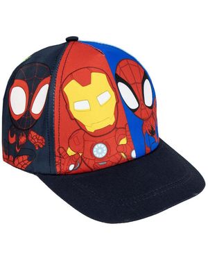 Marvel Baseball Sommer Cap Mütze mit Print & UV-Schutz - Blau