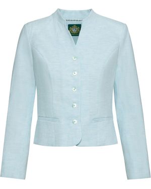hammerschmid Trachtenjacke Kurzer Janker Gerlos - Blau