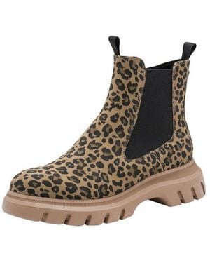 Marco Tozzi Mt Feel Me Mit Absatz Kein Absatz 2-25432-45 Chelseaboots - Braun