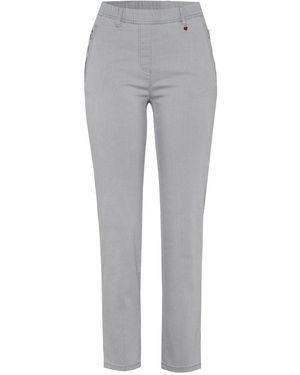 Relaxed by TONI 5-Pocket-Jeans - Grau