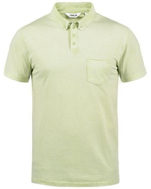 Solid Poloshirt Sdpat Polo Mit Used Look-Effekt - Grün