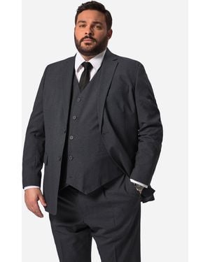 Men Plus Sakko Baukasten Malaga - Grau