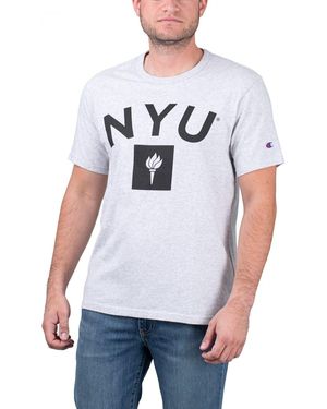 Champion T-Shirt Crewneck NYU-University Tee - Weiß