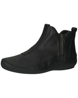 Think! Stiefelette Glattleder Stiefelette - Schwarz