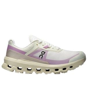 On Shoes Cloudvista 2 Ecru/Lila Damen Laufschuh - Weiß