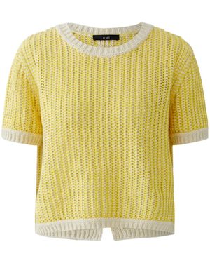 Ouí Strickpullover - Gelb