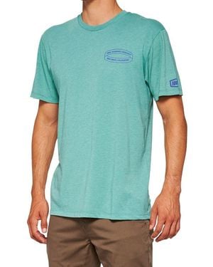 100% % - -Shirts Infinitee T-Shirt - Ocean Blue Heather M- (1-tlg) - Blau