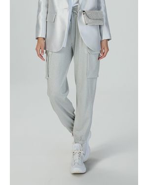MARC AUREL Cargohose im Cargo Look - Grau
