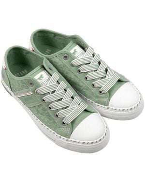 Mustang Sneaker Sneaker Mit Markendetails - Grün
