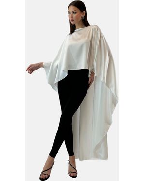 Elara Maxikleid Abaya (1-tlg) - Schwarz