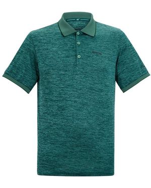 Regatta Poloshirt Remex Ii Mit Markenlogo Auf Dem Ärmel - Grün
